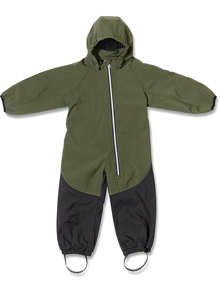 HULABALU Kombinezon softshellowy "Secret" w kolorze khaki rozmiar: 92