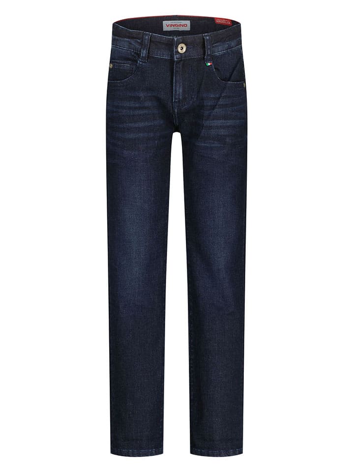 Vingino Dżinsy - Comfort fit - w kolorze granatowym rozmiar: 128