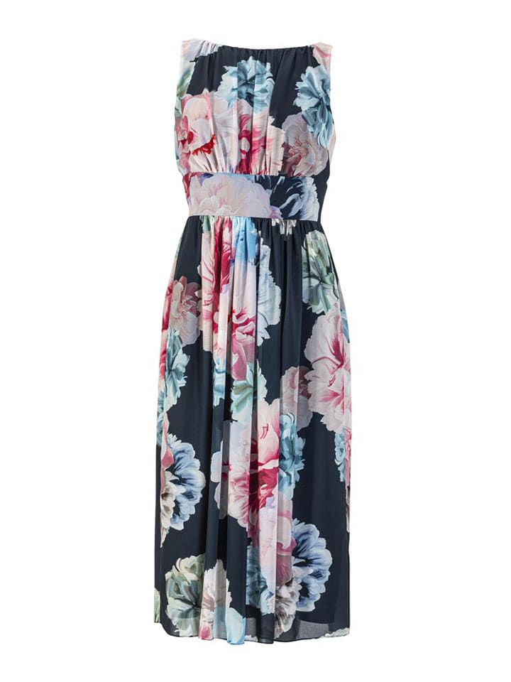 SWING Sukienka w kolorze granatowo-jasnoróżowym rozmiar: 44