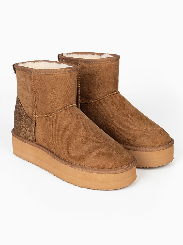 Blackfield Botki zimowe "Casablanca" w kolorze jasnobrązowym rozmiar: 37