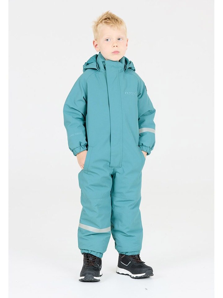 Zigzag Kombinezon zimowy "Vally" w kolorze błękitnym rozmiar: 140/146