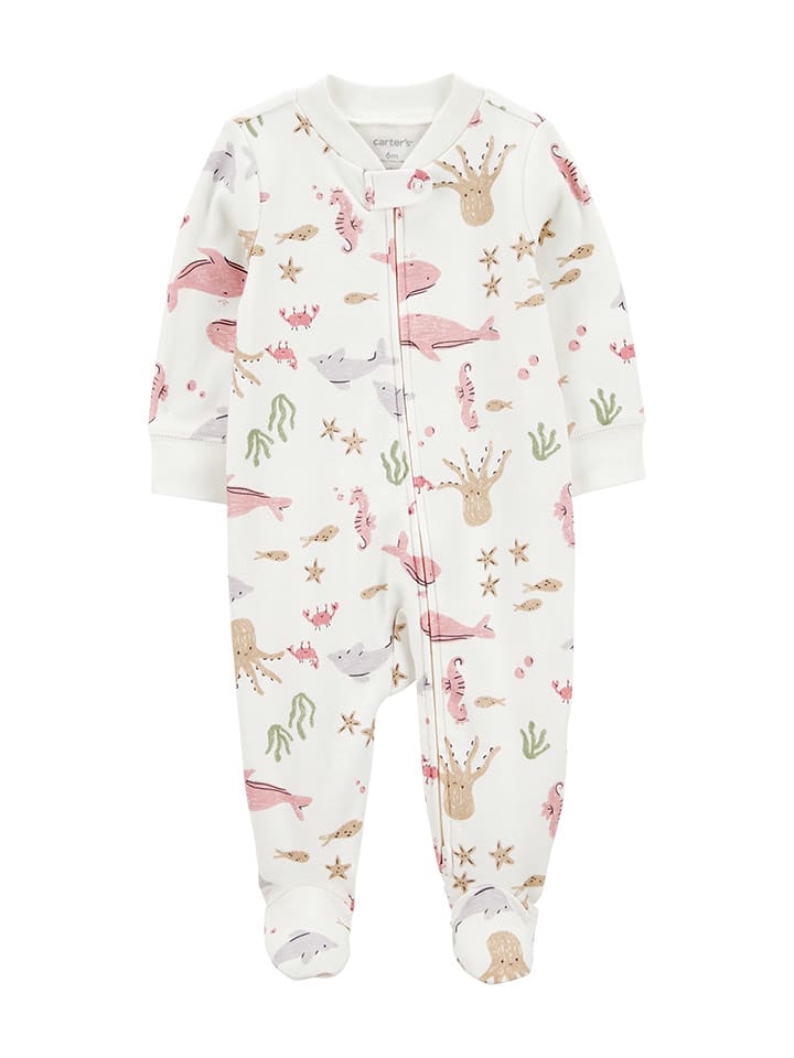 carter's Śpioszki w kolorze białym rozmiar: 74