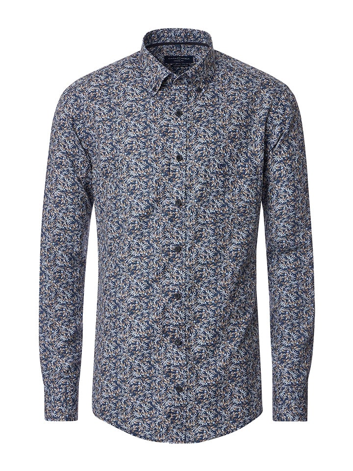 CASAMODA Koszula w kolorze niebiesko-pomarańczowym rozmiar: 7XL