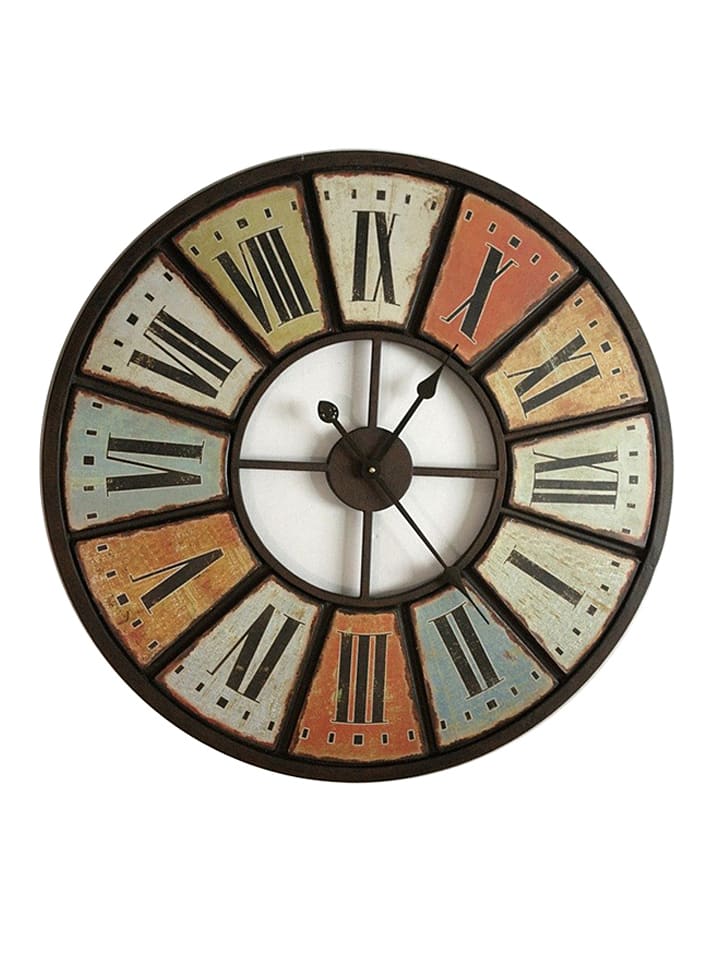 Anticline Zegar ścienny ze wzorem - Ø 75 cm rozmiar: onesize