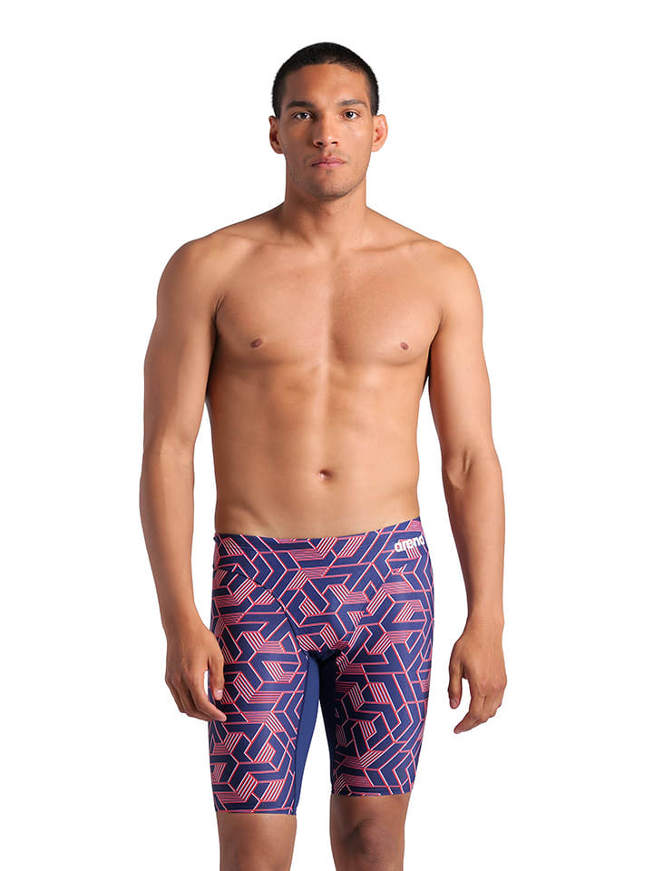 Arena Kąpielówki w kolorze czerwono-granatowym rozmiar: 5