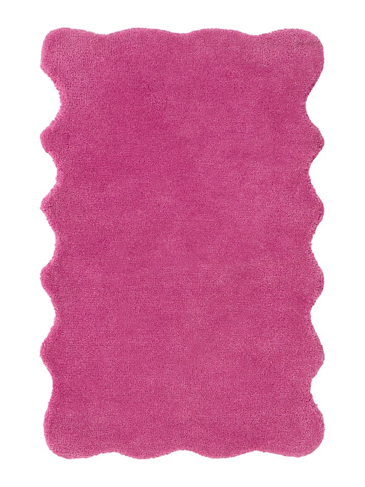 Jotex Wełniana wycieraczka "Vivi" w kolorze różowym rozmiar: 60x90 cm