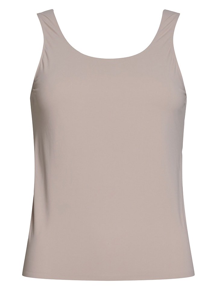 Rethinkit Top sportowy "Alma" w kolorze beżowym rozmiar: M