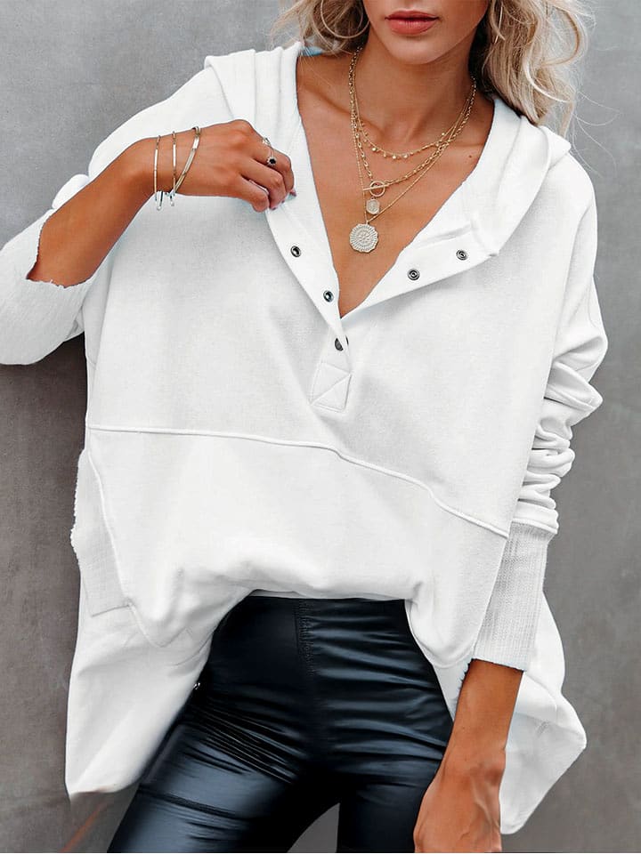 Milan Kiss Bluza w kolorze kremowym rozmiar: S