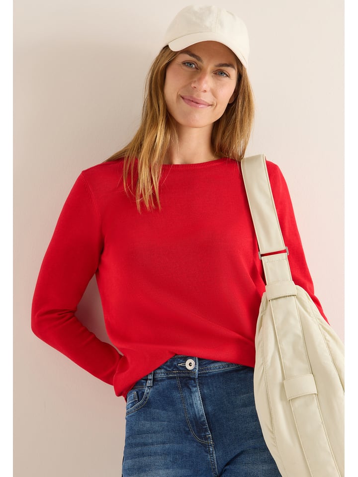 Cecil Sweter w kolorze czerwonym rozmiar: XL