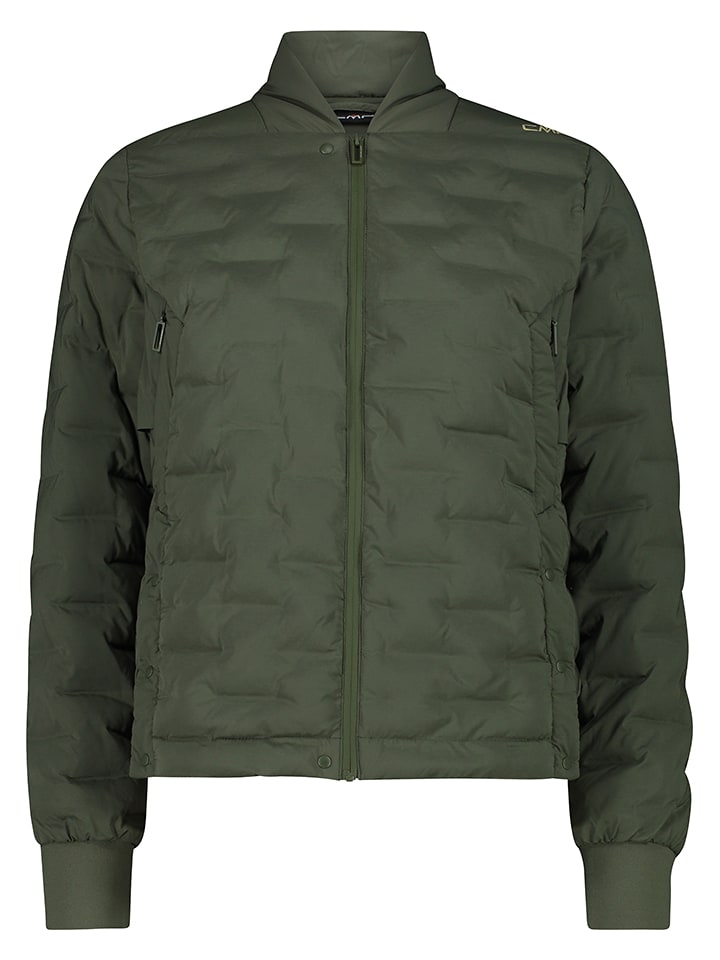 CMP Kurtka pikowana w kolorze khaki rozmiar: 42