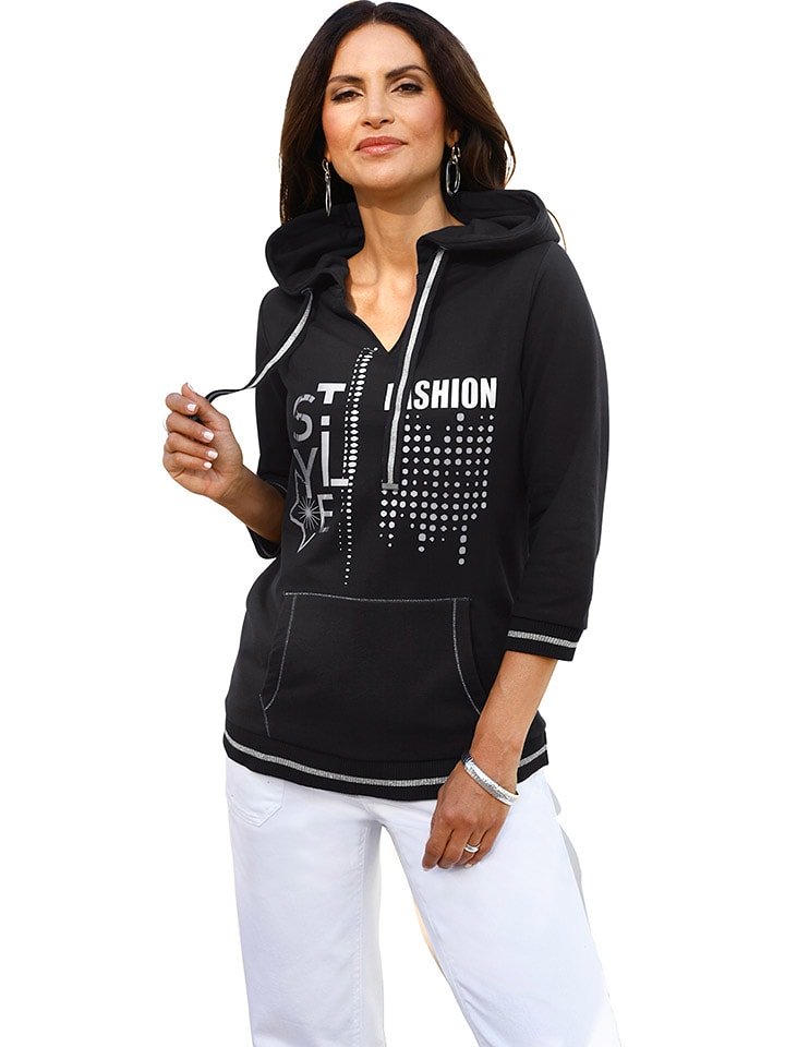 WITT WEIDEN Bluza w kolorze czarnym rozmiar: 48