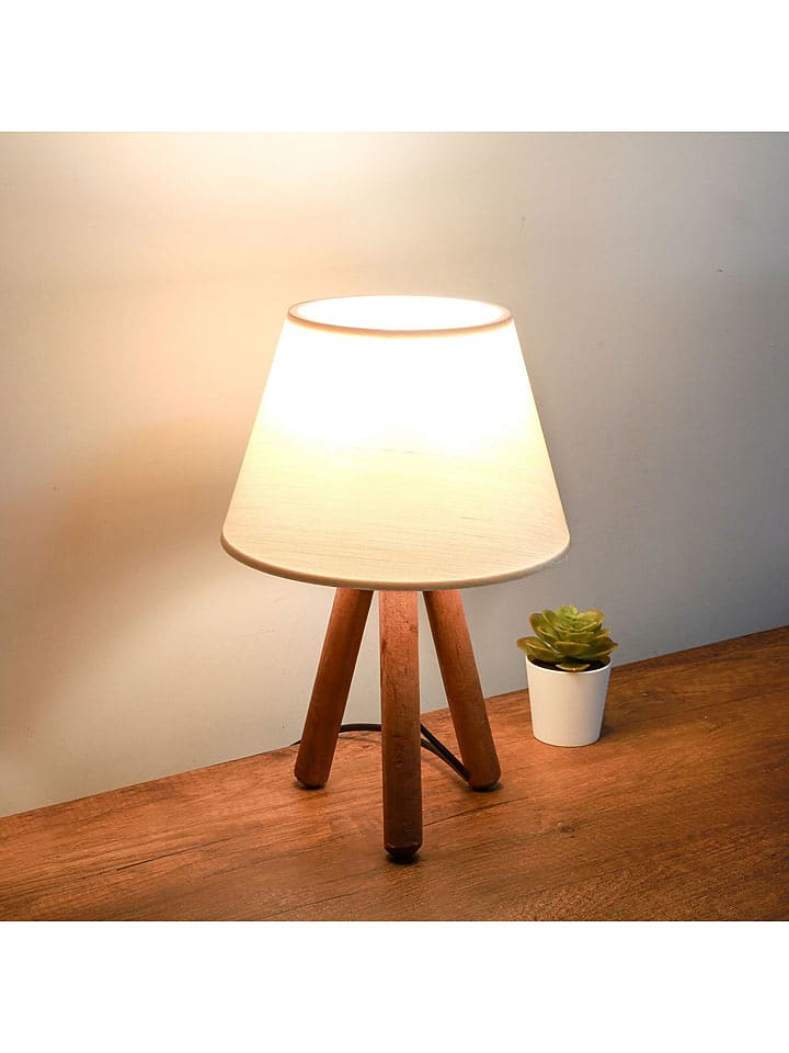 Evila Lampa stołowa w kolorze kremowym rozmiar: onesize