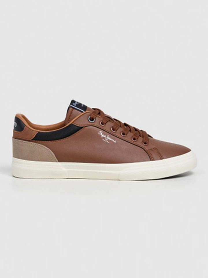 Pepe Jeans FOOTWEAR Sneakersy "Kenton Court" w kolorze brązowym rozmiar: 43