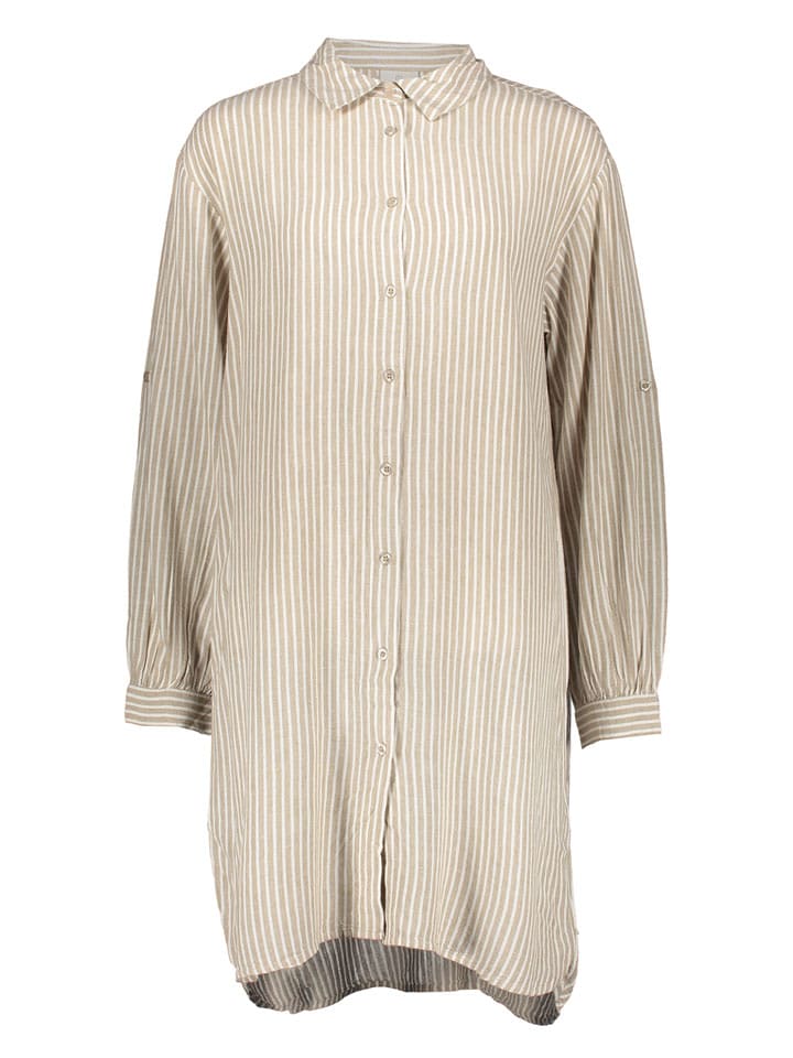 Kaffe Sukienka "Milia" w kolorze zielono-białym rozmiar: 46