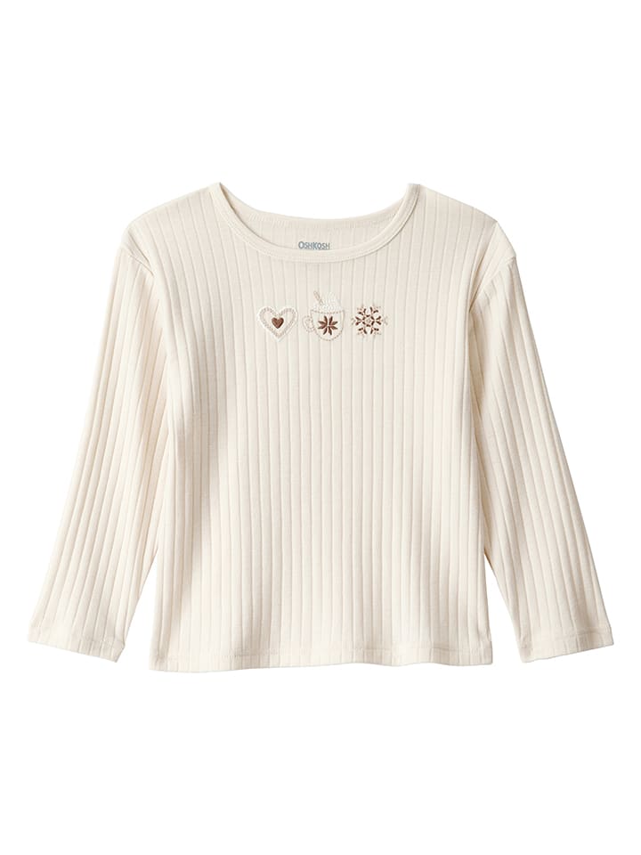 OshKosh Koszulka w kolorze beżowym rozmiar: 104