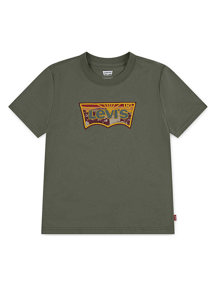 Levi's Kids Koszulka w kolorze khaki rozmiar: 104