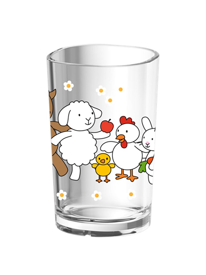 Emsa Szklanka z kolorowym nadrukiem - 0,2 l rozmiar: onesize