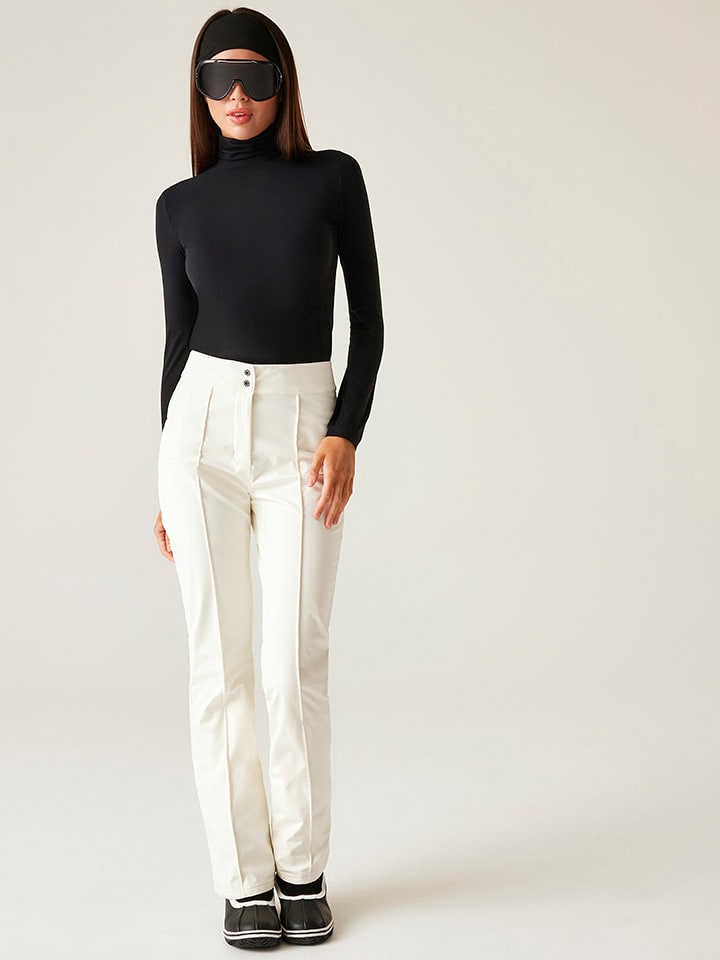 Dare 2b Spodnie narciarskie "Glide" w kolorze białym rozmiar: 40