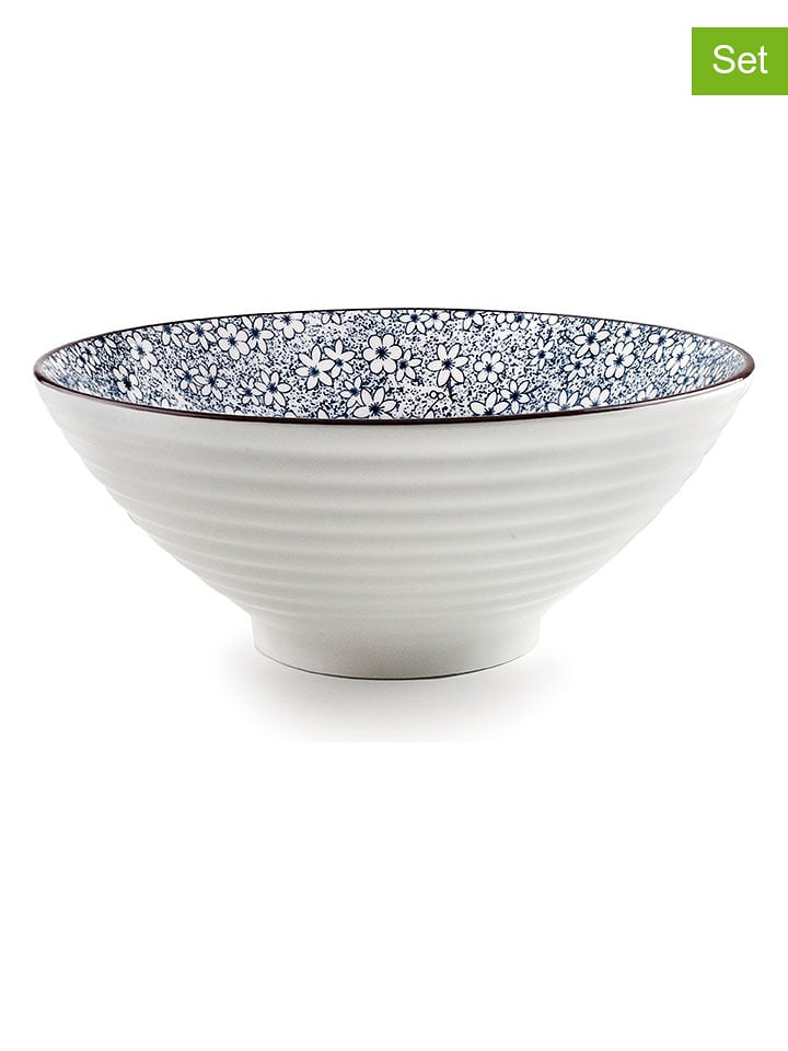 Ibili 3-częściowy zestaw "Sapporo" w kolorze biało-niebieskim rozmiar: onesize