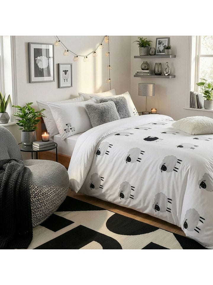 Mijolnir Komplet pościeli w kolorze białym rozmiar: 260x220 cm