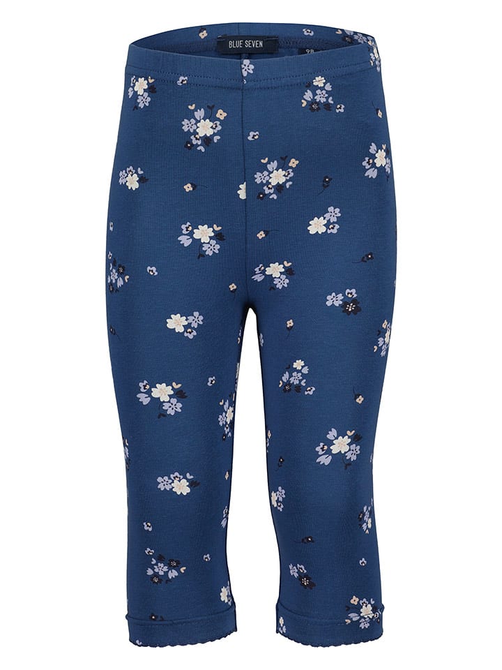 Blue Seven Legginsy w kolorze granatowym rozmiar: 116