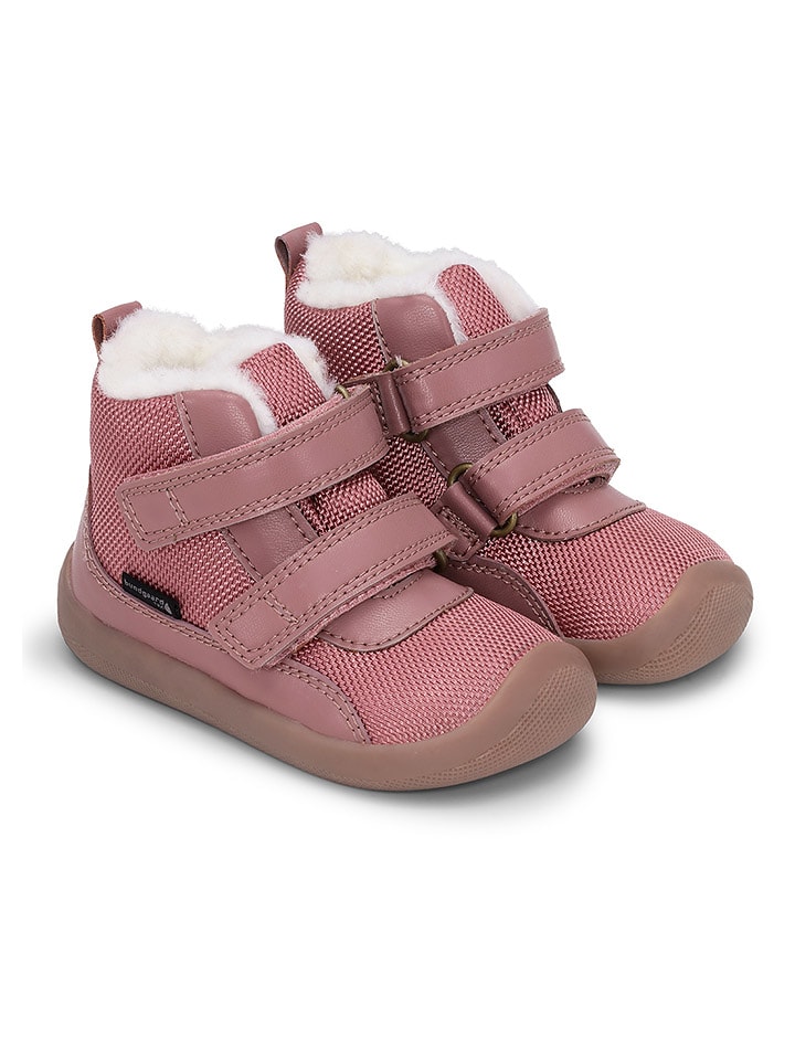 Bundgaard Buty "Walk Winter Baby TEX" w kolorze jasnoróżówym do nauki chodzenia rozmiar: 21
