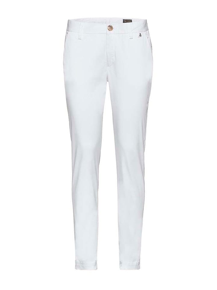 Herrlicher Spodnie w kolorze białym rozmiar: W24