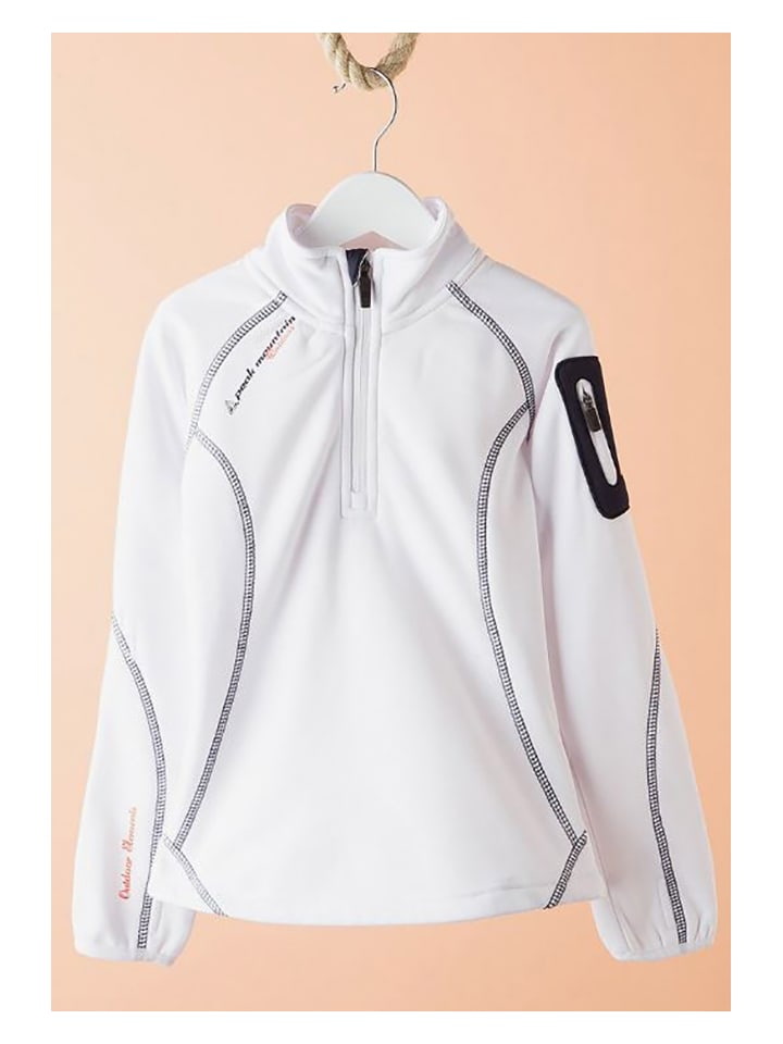 Peak Mountain Bluza polarowa w kolorze białym rozmiar: 98