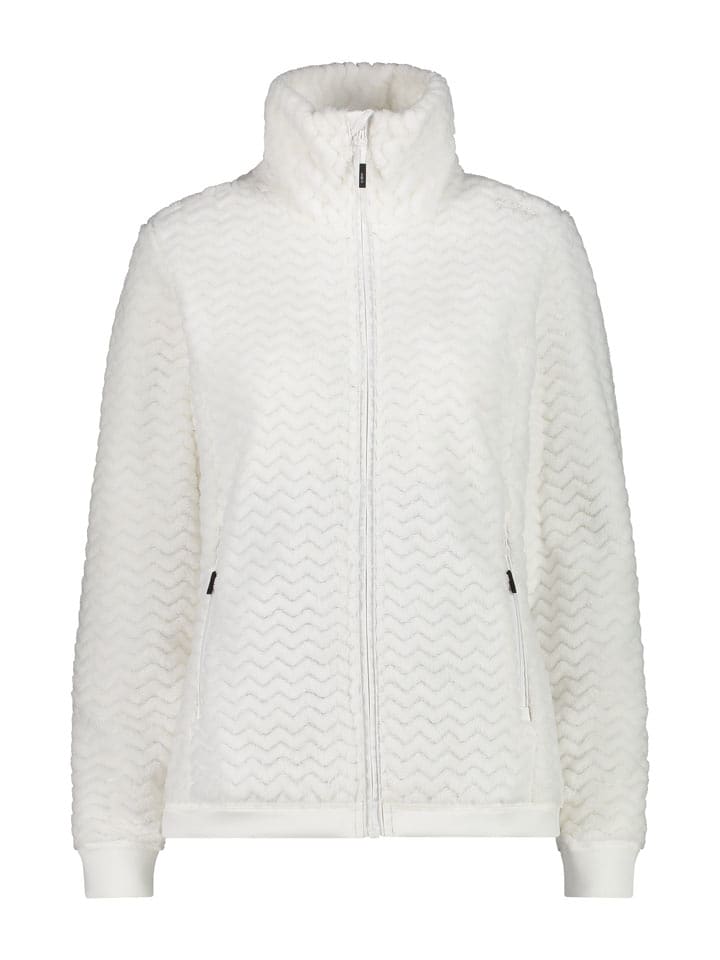 CMP Kurtka polarowa w kolorze białym rozmiar: 46