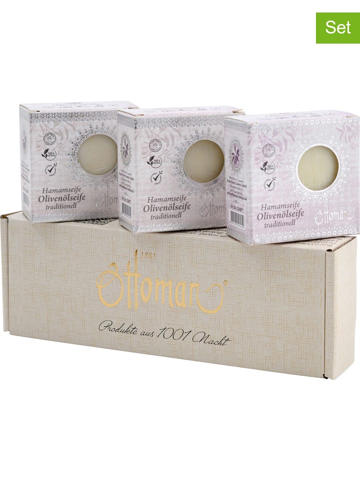 Ottoman Mydła hammam (3 szt.) - po 200 g rozmiar: onesize