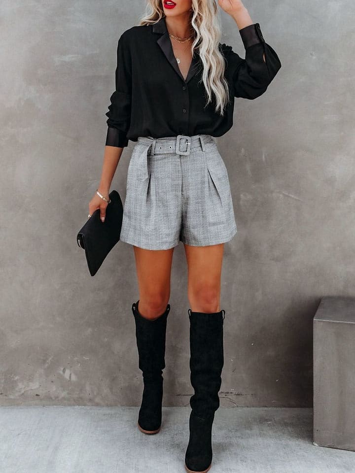 Milan Kiss Bluzka w kolorze czarnym rozmiar: S