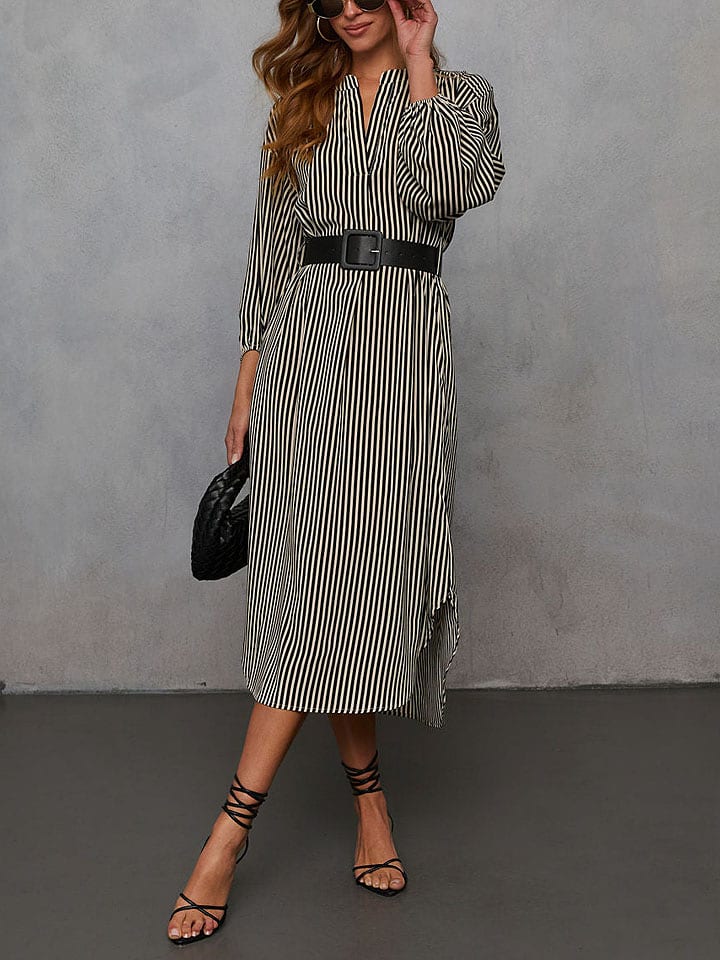 LA Angels Sukienka w kolorze kremowo-czarnym rozmiar: S