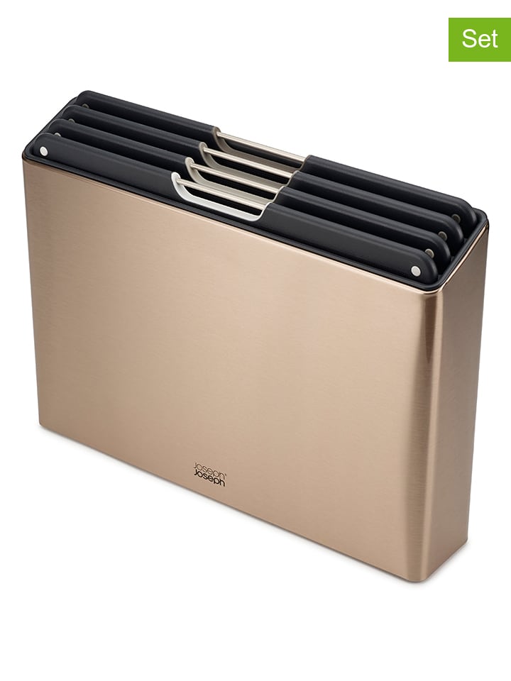 JosephJoseph 5-częściowy zestaw w kolorze złotym do krojenia rozmiar: onesize