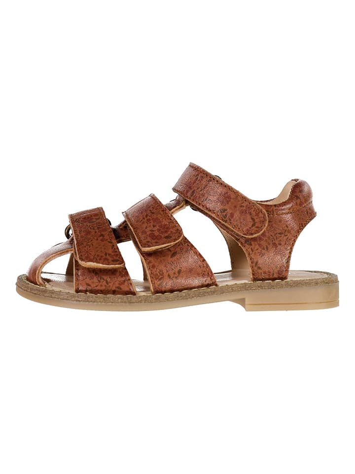 Wheat Skórzane półsandały w kolorze brązowym rozmiar: 29