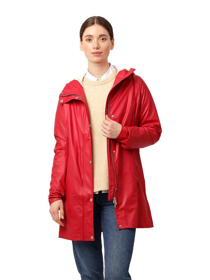 Ilse Jacobsen Płaszcz przeciwdeszczowy w kolorze czerwonym rozmiar: 40