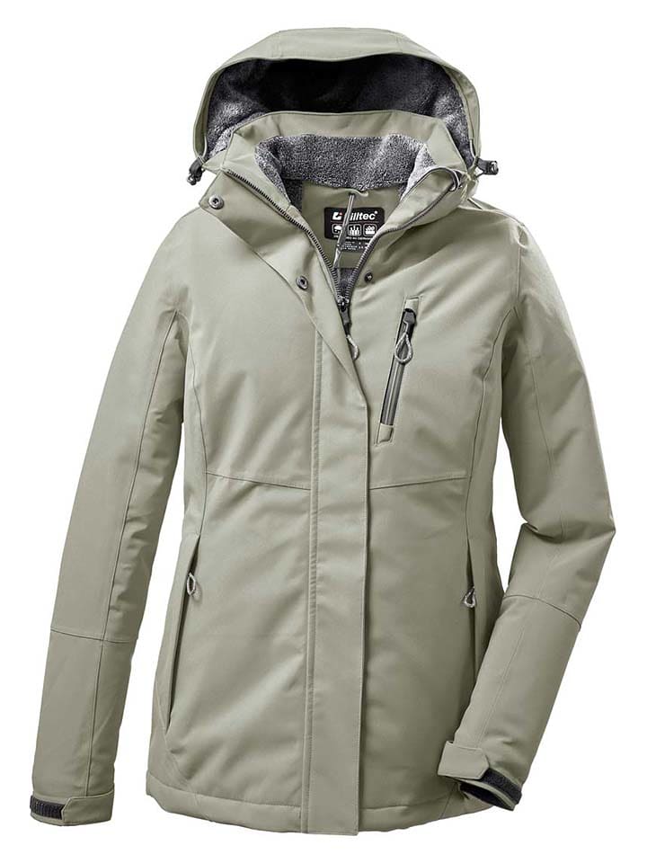 Killtec Kurtka funkcyjna w kolorze zielonym rozmiar: 48