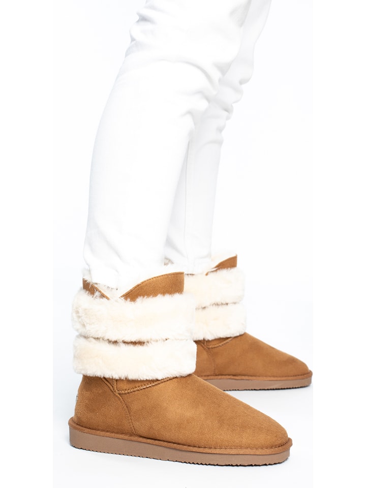 Blackfield Botki zimowe "Erie" w kolorze jasnobrązowym rozmiar: 39