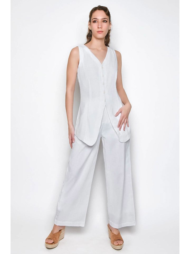 Tarifa 2-częściowy zestaw w kolorze białym rozmiar: S