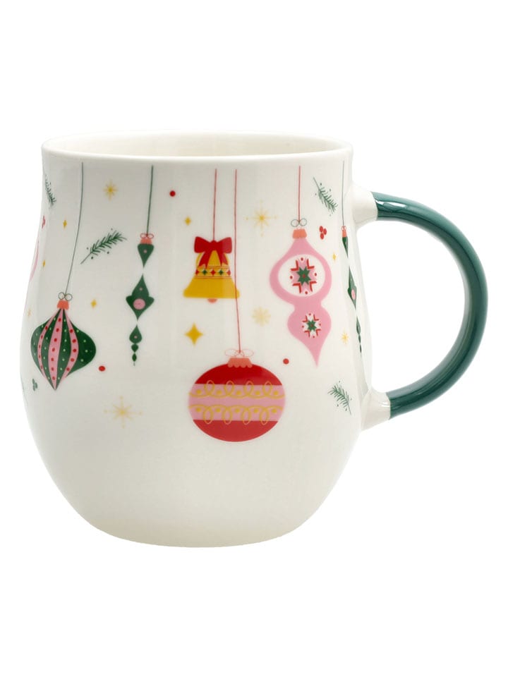 Tognana Kubek jumbo "Darling" w kolorze białym ze wzorem - 430 ml rozmiar: onesize