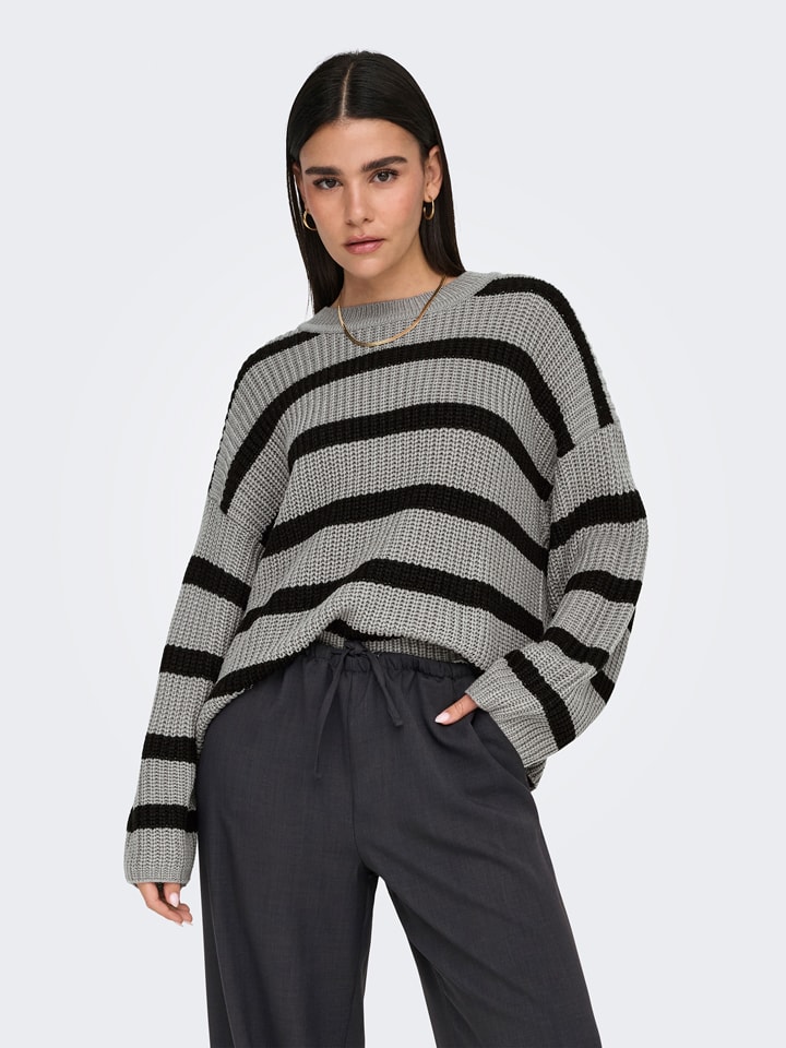 JDY Sweter w kolorze szarym rozmiar: M