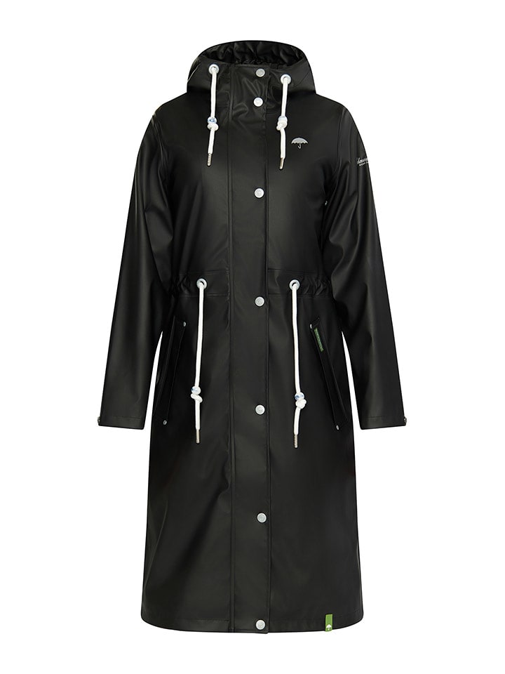 Schmuddelwedda Płaszcz przeciwdeszczowy w kolorze czarnym rozmiar: XXL