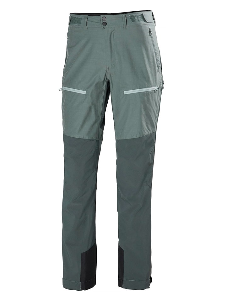 Helly Hansen Spodnie funkcyjne "Verglas Tur" - Regular fit - w kolorze zielonym rozmiar: XL