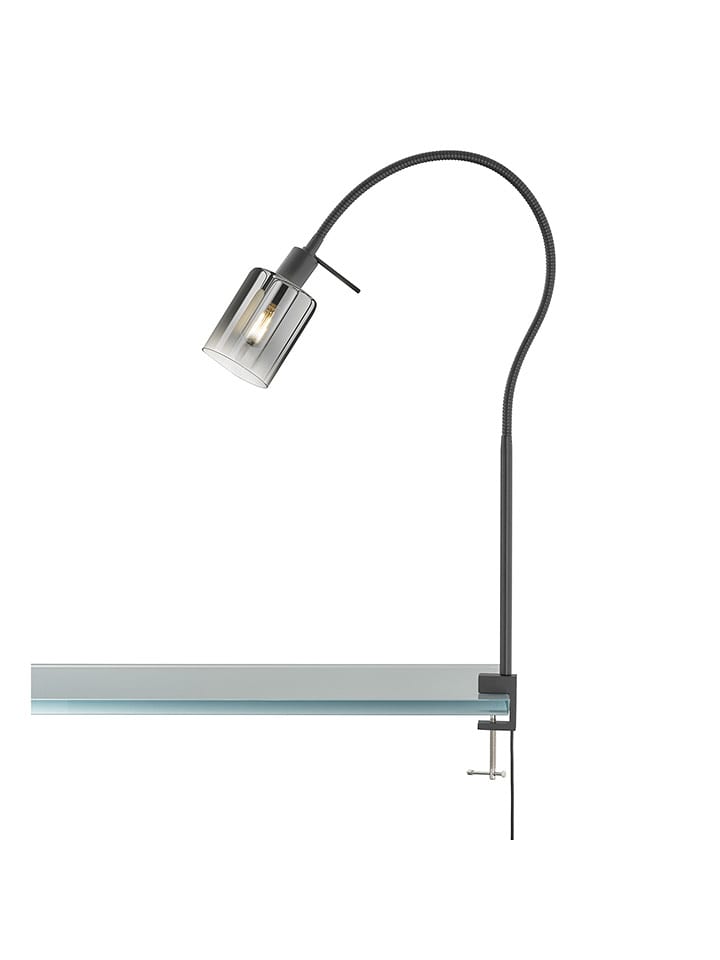 FISCHER & HONSEL Lampa LED w kolorze czarnym z klipsem - 50 x 65 cm rozmiar: onesize