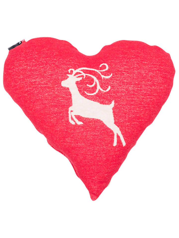 David Fussenegger Poduszka "Silvretta" w kolorze czerwono-białym rozmiar: 40x40 cm