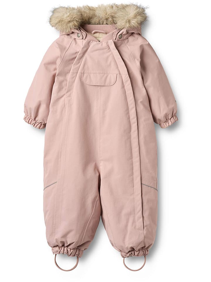 Wheat Kombinezon zimowy "Nickie" w kolorze jasnoróżowym rozmiar: 86