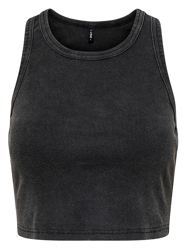 ONLY Top w kolorze czarnym rozmiar: L