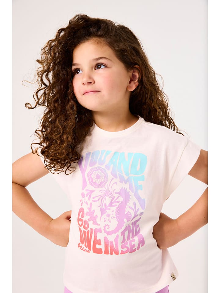 Garcia Koszulka w kolorze białym rozmiar: 104/110