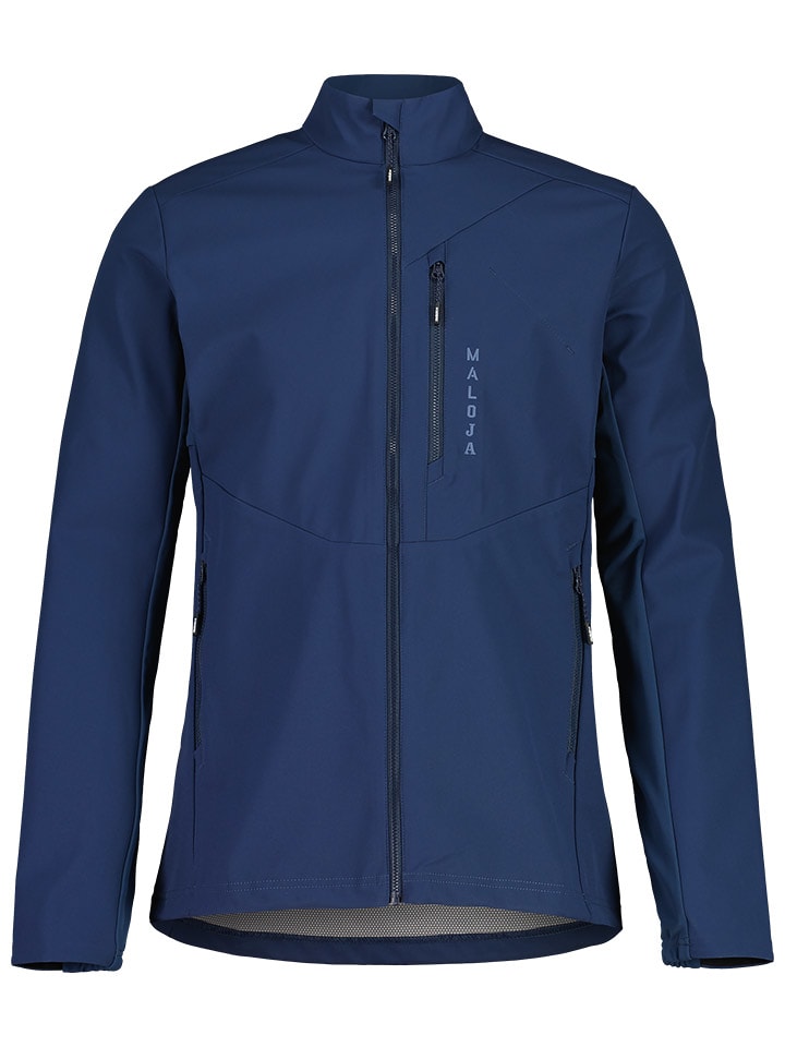Maloja Kurtka softshellowa "AlpelM" w kolorze granatowym rozmiar: S