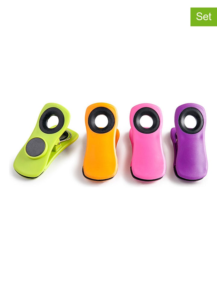 Ibili Klipsy (4 szt.) w różnych kolorach - dł. 12 cm rozmiar: onesize