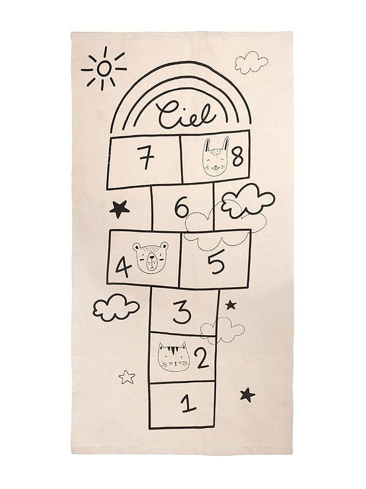 WellHome for Kids Dywan w kolorze beżowym - 150 x 80 cm rozmiar: onesize